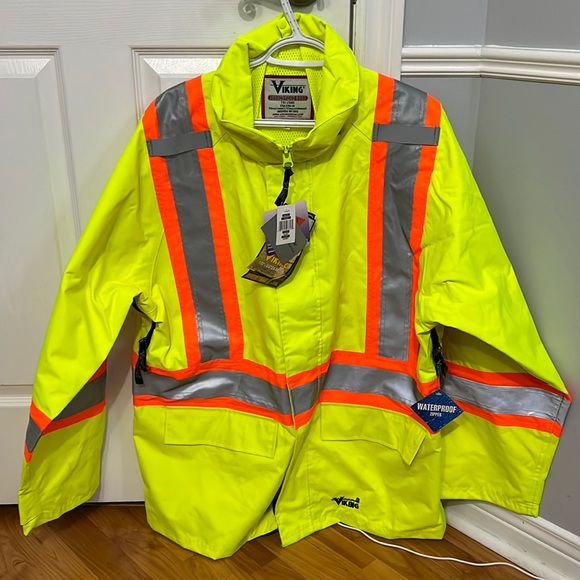 Viking Other - LG Viking Journeyman 300D Hi Visibility & Waterproof  Work Jacket